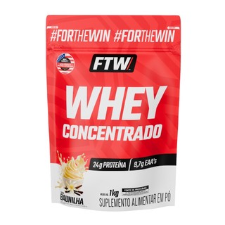 Whey Protein Concentrado 1kg Refil - FTW — foto 2 — Achou Levou Brasil