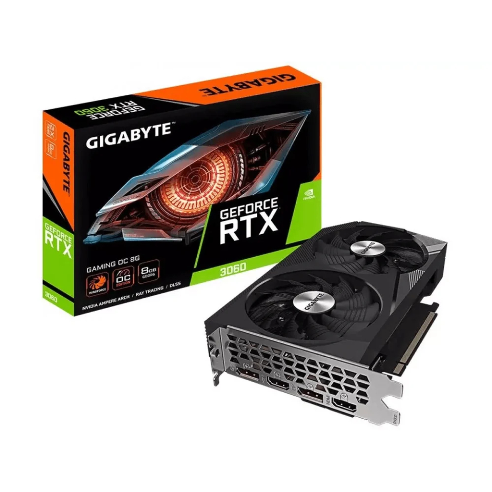 Placa de Video Palit GeForce RTX 3060 Dual, 12GB, GDDR6, 192-bit