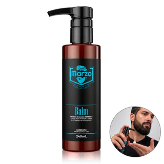 Balm Para Barba Hidratante 240ml Perfume Dom Marzo