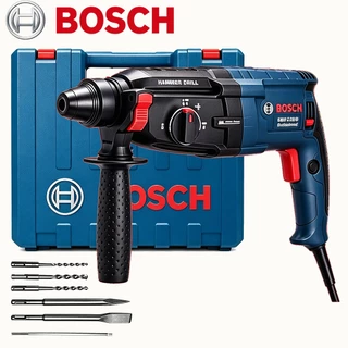 Bosch GBH 2-28D Martelete Furadeira de Impacto Rotativo 5kg Rompedor Demolidor Perfurador 1600w Com Acessorios Original