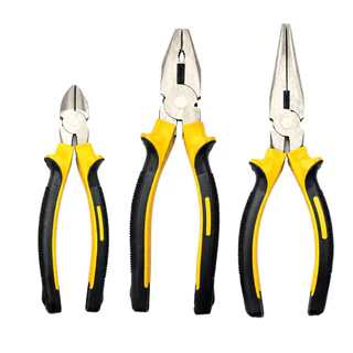 Conjunto 3 alicates Startools Pro com alicate universal 8, bico 6 e corte diagonal 6 AR0403