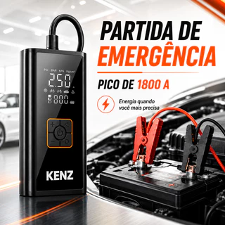 Bomba de ar inflador multifuncional, auxiliador de partida carro+powerbank 10000mAh, portátil,emergências automotivas
