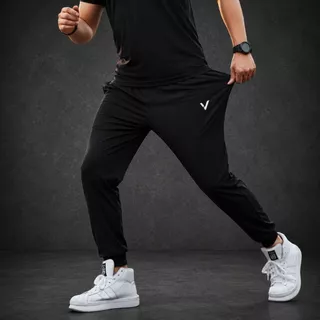 Calça Jogger Velkon Elastano Plus Size para Treino/Academia Esportiva Masculina Original