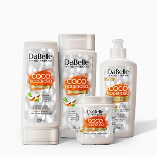 Kit Essencial Coco Poderoso Dabelle Hair 4 Produtos em Oferta na Shopee