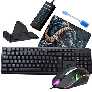 Kit Mobilador Para Celular Jogos/office Completo Otg iPhone em Oferta na Shopee