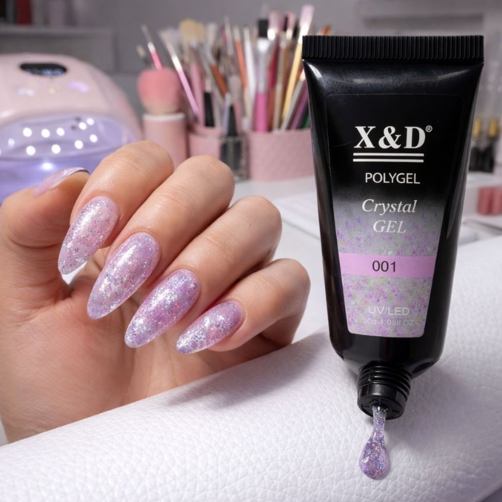 Polygel com glitter mold F1 Nail designer 8 cores | Shopee Brasil