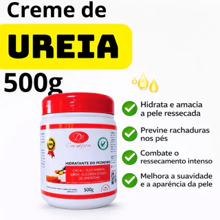 Creme Hidratante Pedreiro De Ureia Para Pés Mãos Cotovelos Rachaduras Ressecado 30g 120g 240g 500g