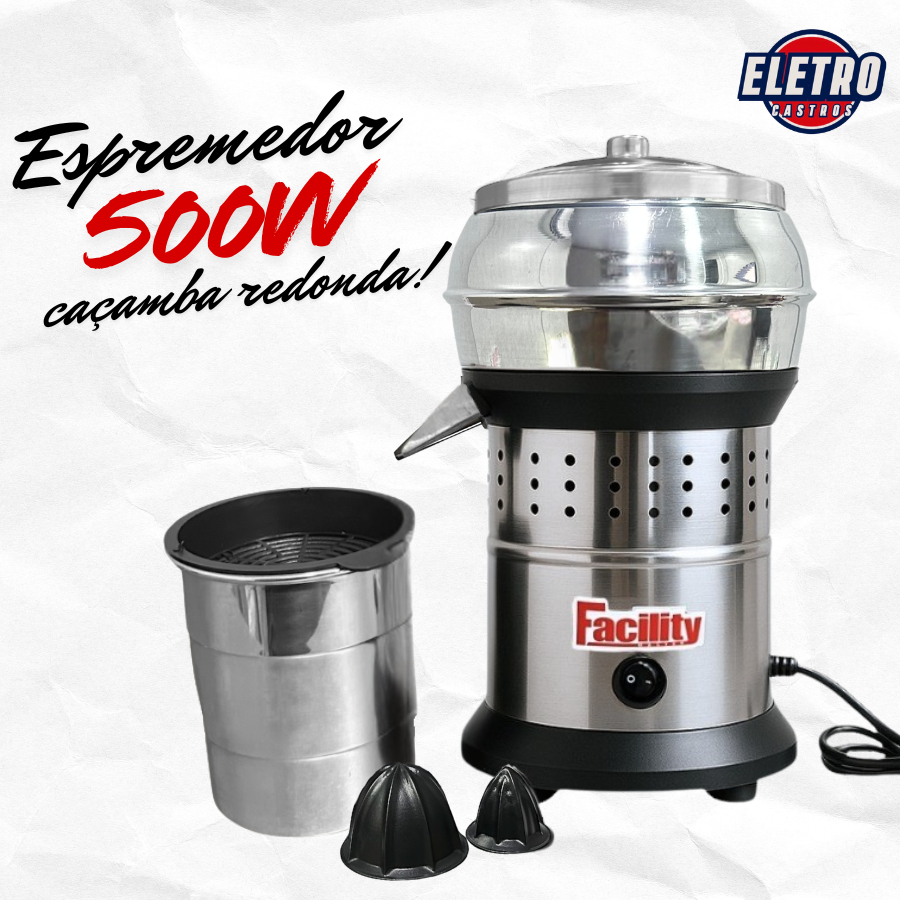 Espremedor De Frutas Premium 500w bivolt industrial