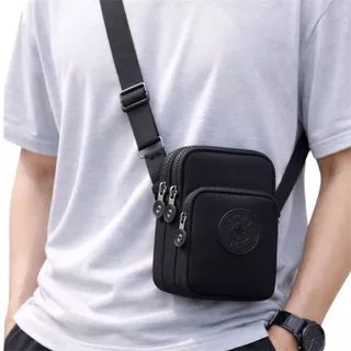 Bolsa Transversal Shoulder Bag De Ombro Unissex Impermeável Com Alça