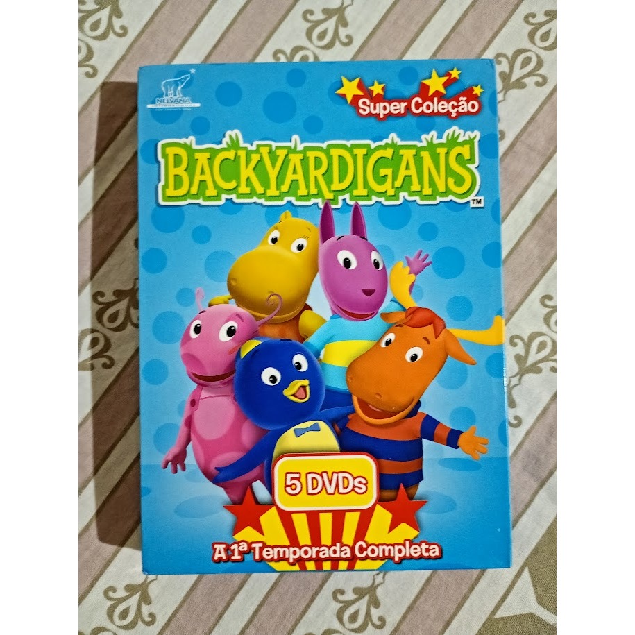 box backyardigans 2 temporada com 4 dvds em Promoção na Shopee