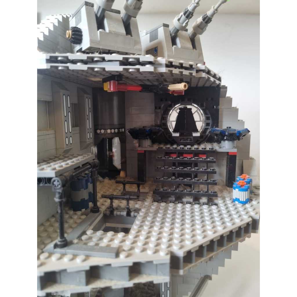 syokougyoページ‼️ホワイト＆ブラックモール Lego Star Wars: Death Star (Estrela da Morte) - Set 75159 | Shopee