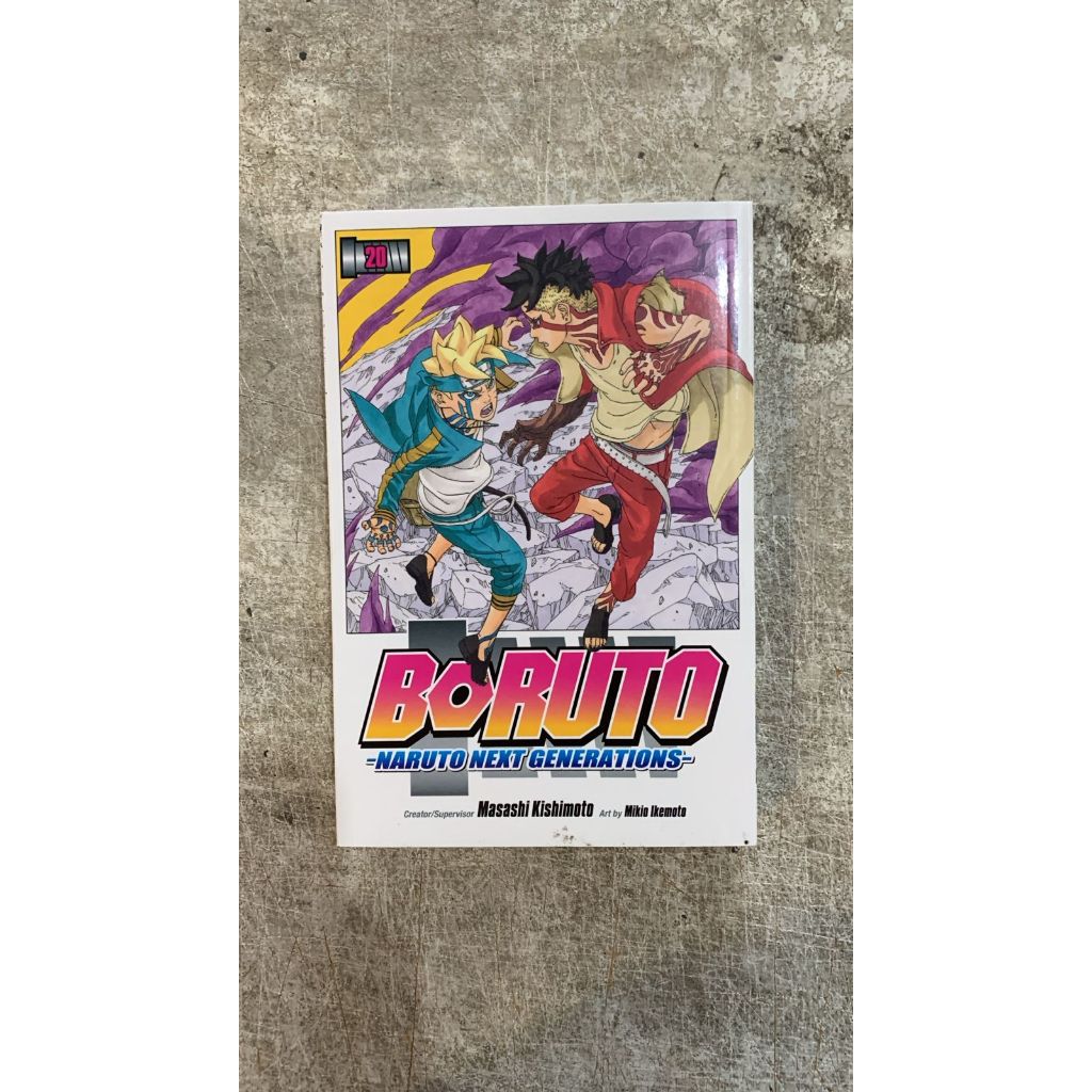 Boruto: Naruto Next Generations Vol.1 ao Vol.20 (EM INGLÊS