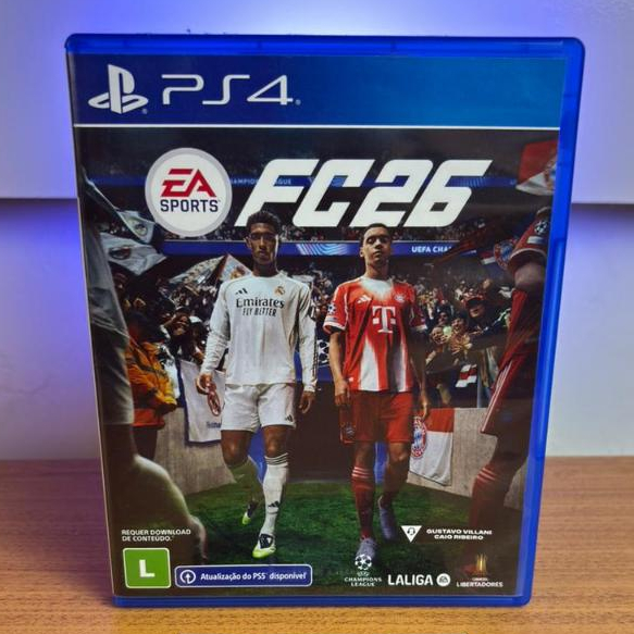 Jogo EA FC 26 Fifa 2026 Futebol Soccer PS4 Play 4 Midia Fisica CD