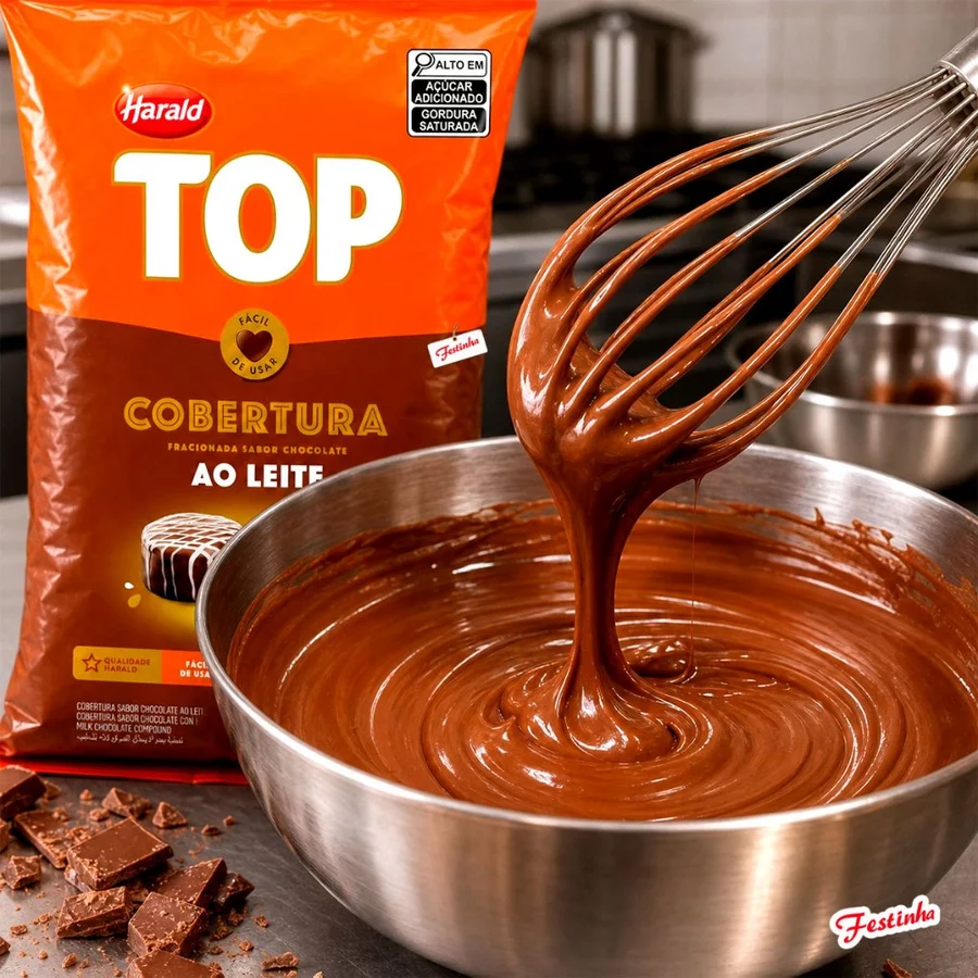 Cobertura TOP Chocolate ao Leite em Gotas 2,05kg