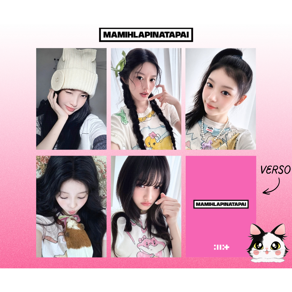 KPOP - Illit mamihlapinatapai - Its me - kit photocards fanmade