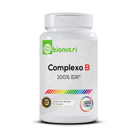 Complexo B 100 IDR* (120 cápsulas) Bionutri