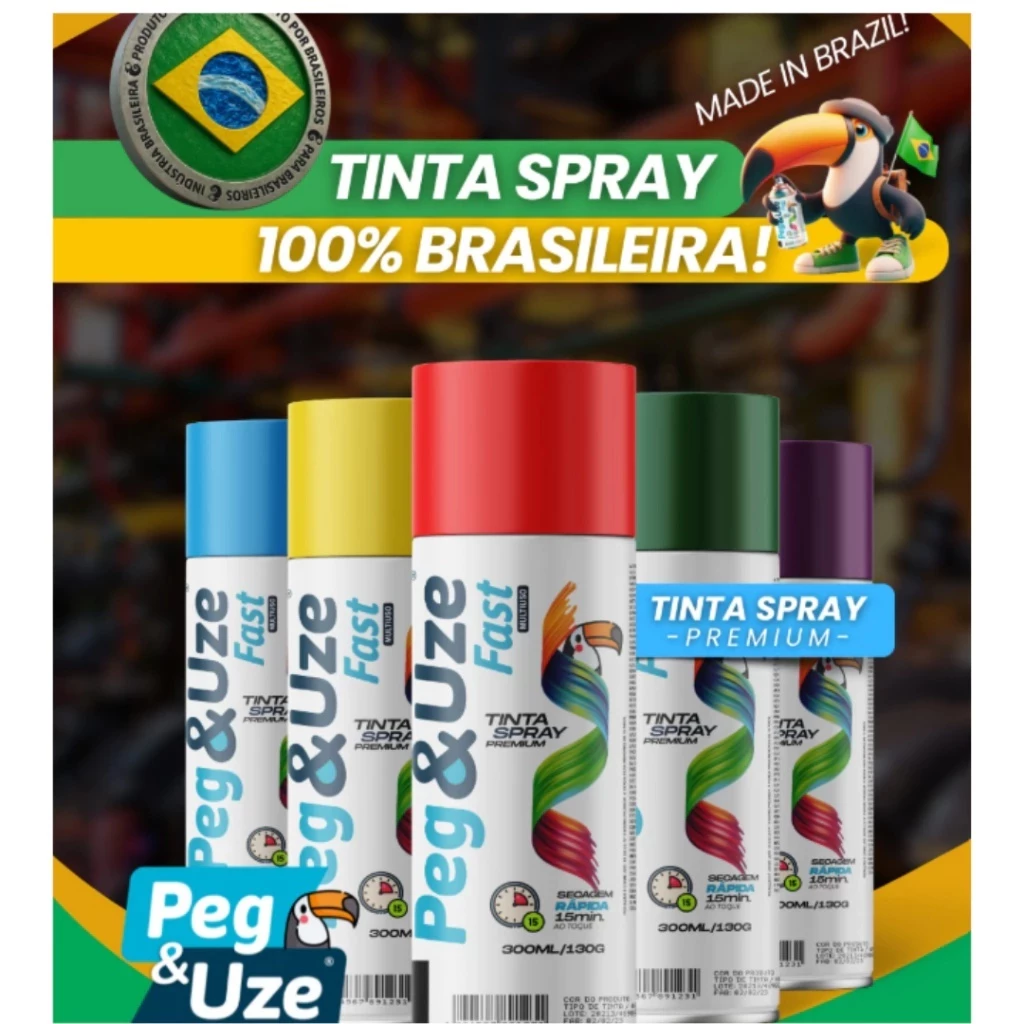 TINTA SPRAY PEG & UZE USO GERAL