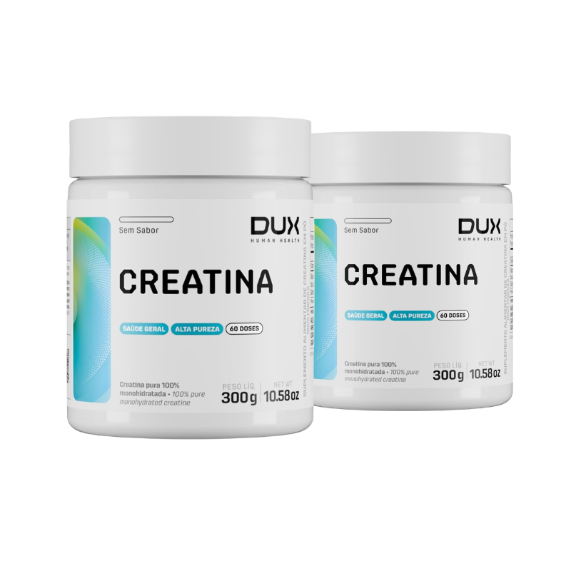 Kit com 2 Creatinas Monohidratadas DUX Nutrition