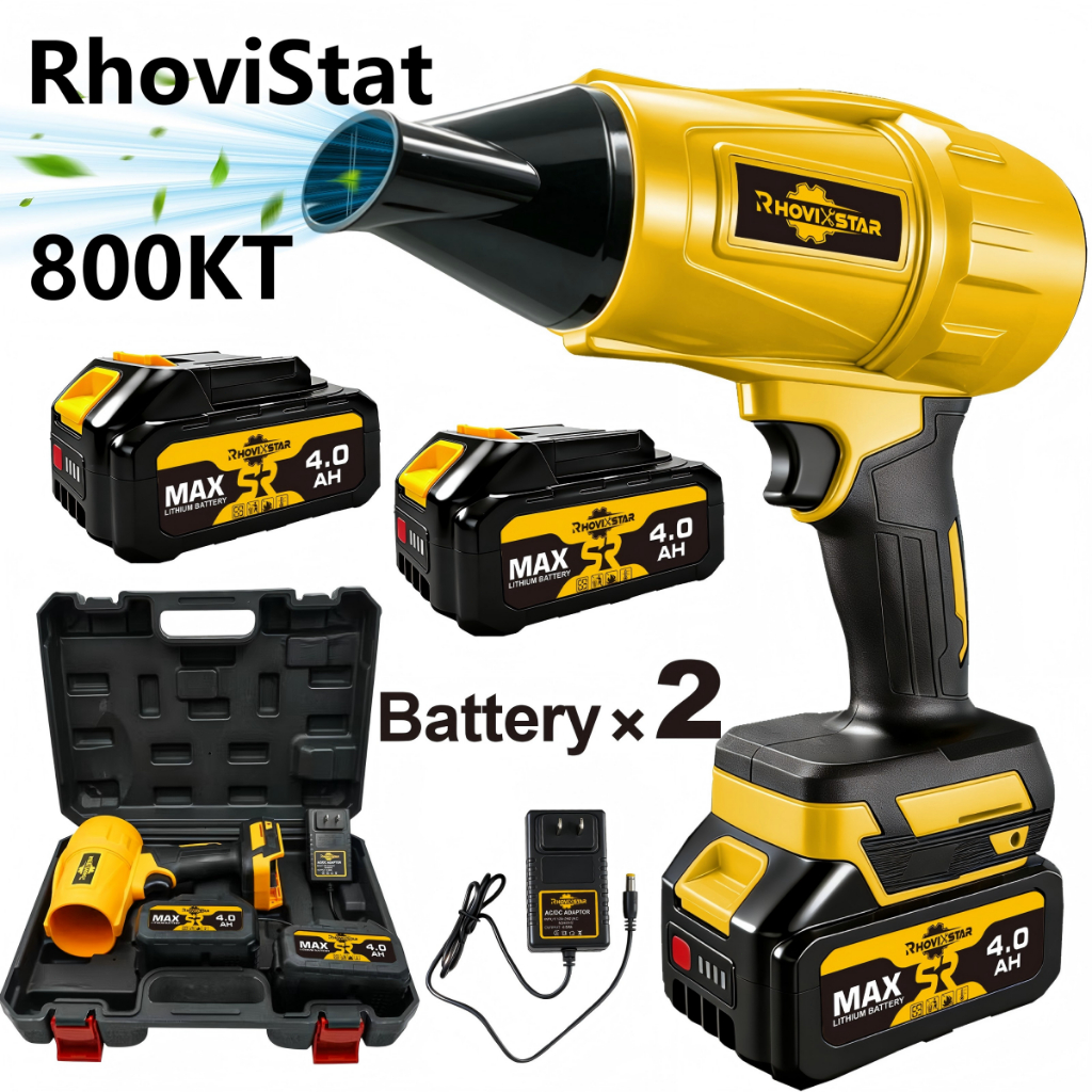 21v Sem Fio elétrico Soprador Turbo Recarregável Baterias Portátil