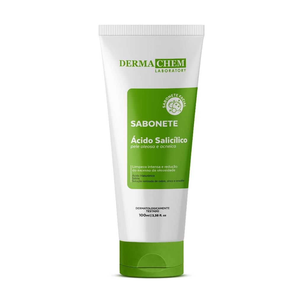 Sabonete de ácido salicílico para pele oleosa Dermachem — foto 1