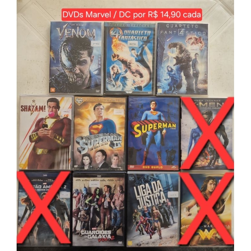 filmes da marvel em Promoção na Shopee Brasil 2026