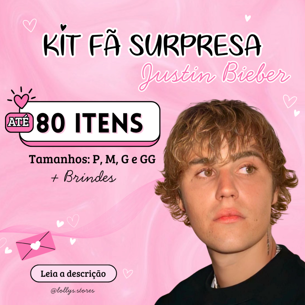 justin bieber em Promoção na Shopee Brasil 2026