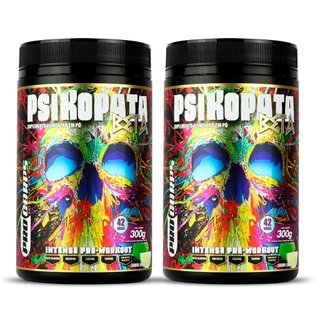 Kit 2 Pré Treinos Psikopata | Força e Resistência para Treinos