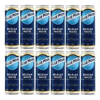 Cerveja Blue Moon Lata 350ml Pack Com 12 Unidades