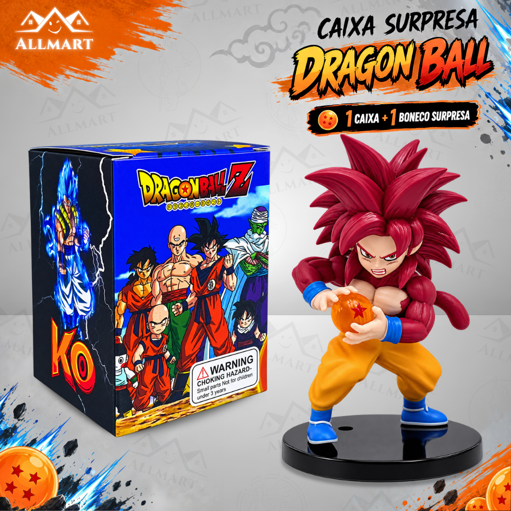 Boneco Dragon Ball Z Surpresa – Caixa Misteriosa Anime | Blind Box