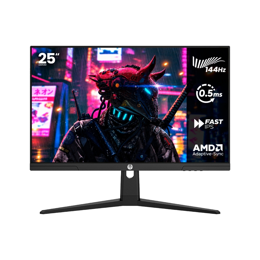 Monitor Gamer Haiz 25'' 144hz 0.5ms 1920x1080 Hdr10 Resolução Fhd HdmiDp Painel Ips Vesa Alta Taxa de Atualização