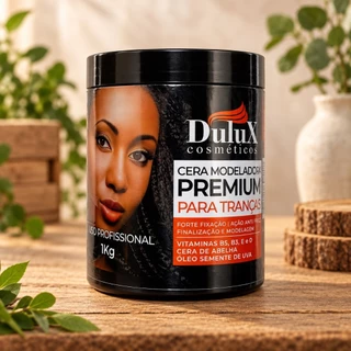 Cera Modeladora 1kg para Tranças Dulux Forte Fixação Premium