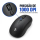 Kit 2 3 4 5 e 10 Mouse Sem Fio 2.4Ghz Grande e Ergonômico para Estudo Trabalho e Dia-a-Dia