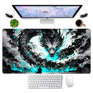 MousePad Gamer Antiderrapante Vários Tamanhos Diversas Estampas Com Borda Costurada