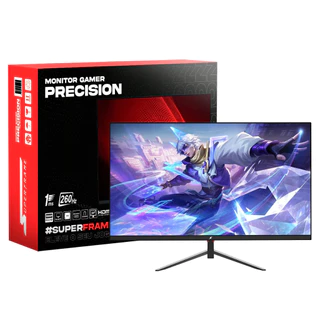 Monitor Gamer SuperFrame Precision, 24,5 Pol, Full HD, VA, 1ms, 260Hz, FreeSync/G-Sync, HDMI/DP