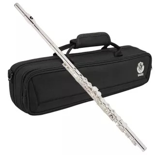 Flauta Transversal Eagle Fl03n Niquelada em Oferta na Shopee