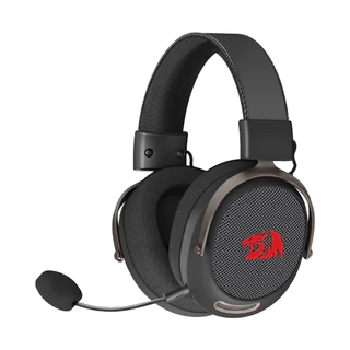 Headset Gamer Redragon Arrow Preto 7.1 Surround Virtual USB Tipo-C Microfone Removível Drivers 53mm H858
