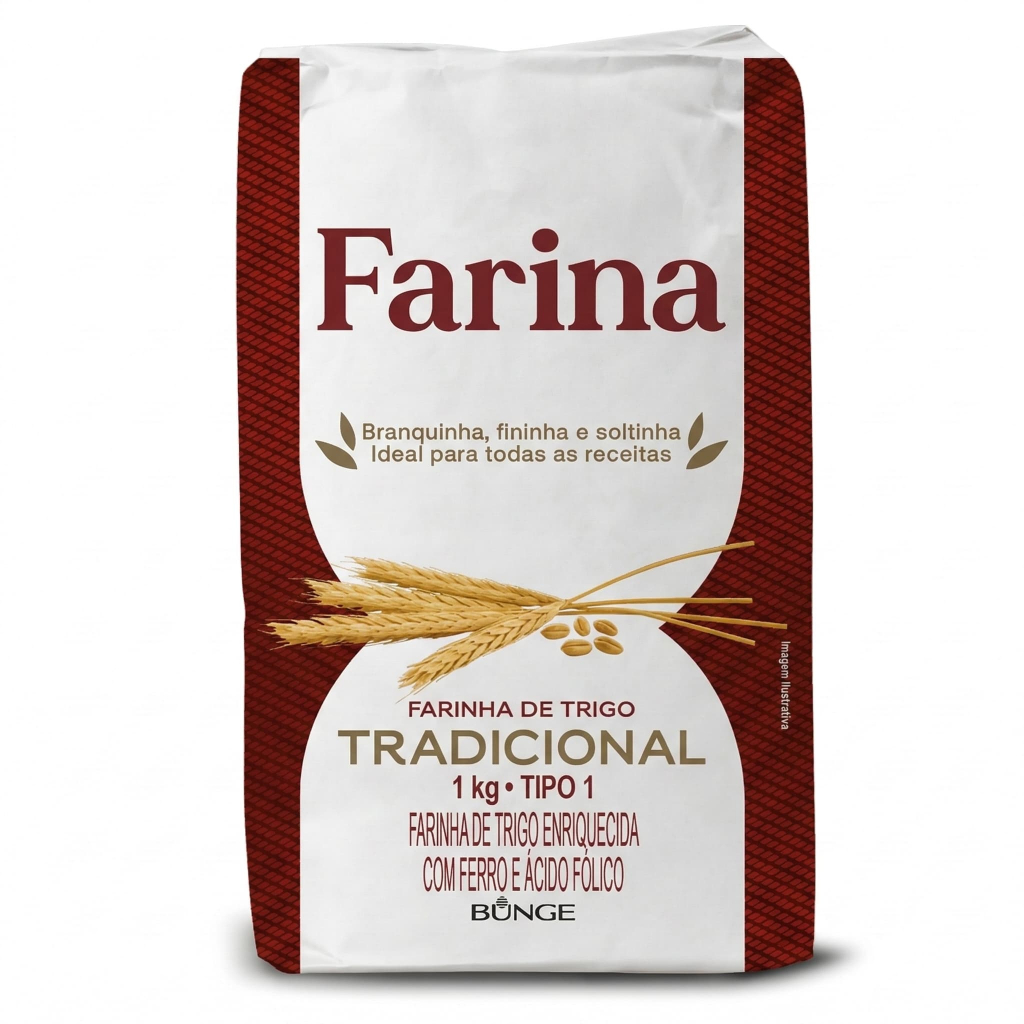 FARINHA DE TRIGO ENRIQUECIDA COM FERRO E ÁCIDO FÓLICO TRADICIONAL ...
