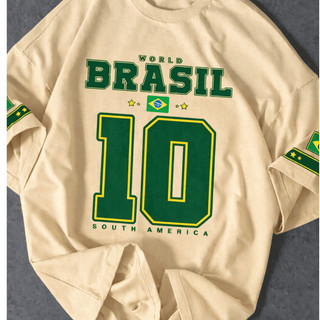 Camisa Camiseta Brazil Blusa Brasil Copa Lançamento 100% Algodão — foto 5 — Achou Levou Brasil
