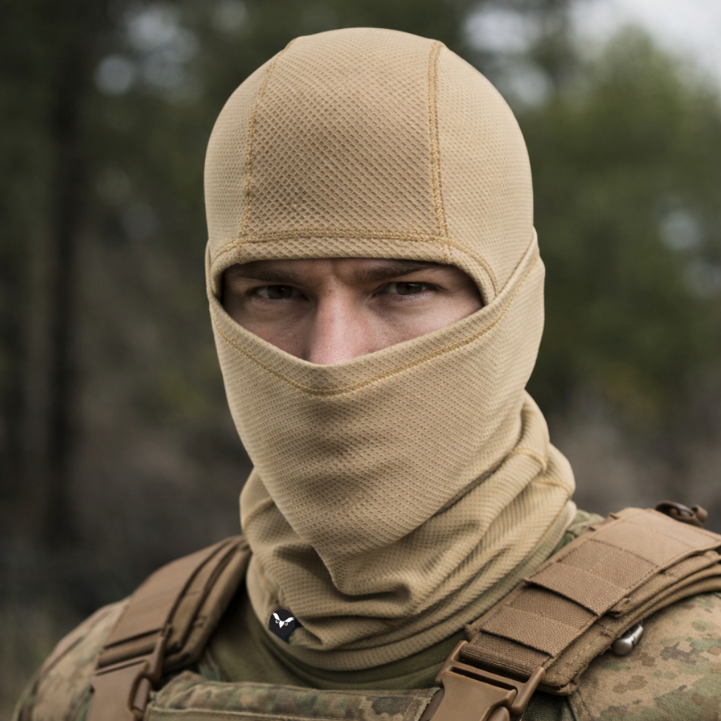 Máscara Balaclava Ninja Respirável Protetora do Rosto Confortável