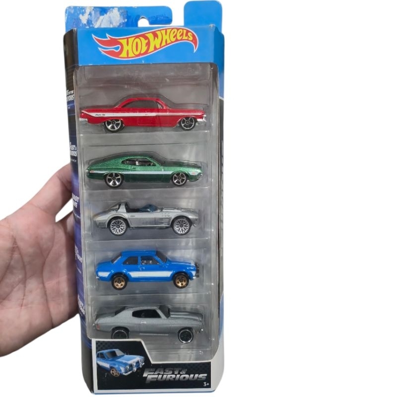Pack 5 Fast & Furious Hot Wheels Escolha o seu | Shopee Brasil