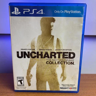 Jogo Uncharted The Nathan Drake Collection com 3 jogos inclusos PS4 Play 4 Midia Fisica CD Original