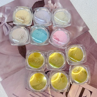 Kit 6 Pó Cromo Metalizado Unhas Cromado Decoração