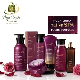 Lançamento Linha Nativa SPA Rosas Secretas O Boticário ORIGINAL - Escolha seu Produto em Oferta na Shopee