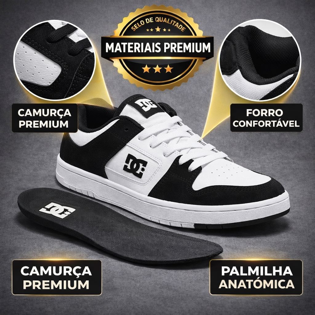 Tênis CD Skatista Lançamento | Shopee Brasil