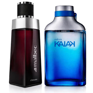 Kit 2 Perfumes Masculinos 60ml Aroma Intenso Produção Nacional Lacre de Fábrica Garantido
