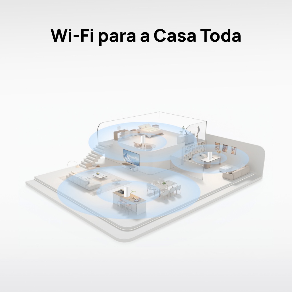 HUAWEI WiFi Mesh 3+ | Roteador | WiFi 6 AX3000 de Banda Dupla | Wi