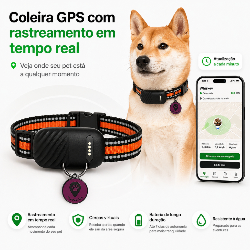 Coleira Gps Gato em Oferta | Shopee 2026