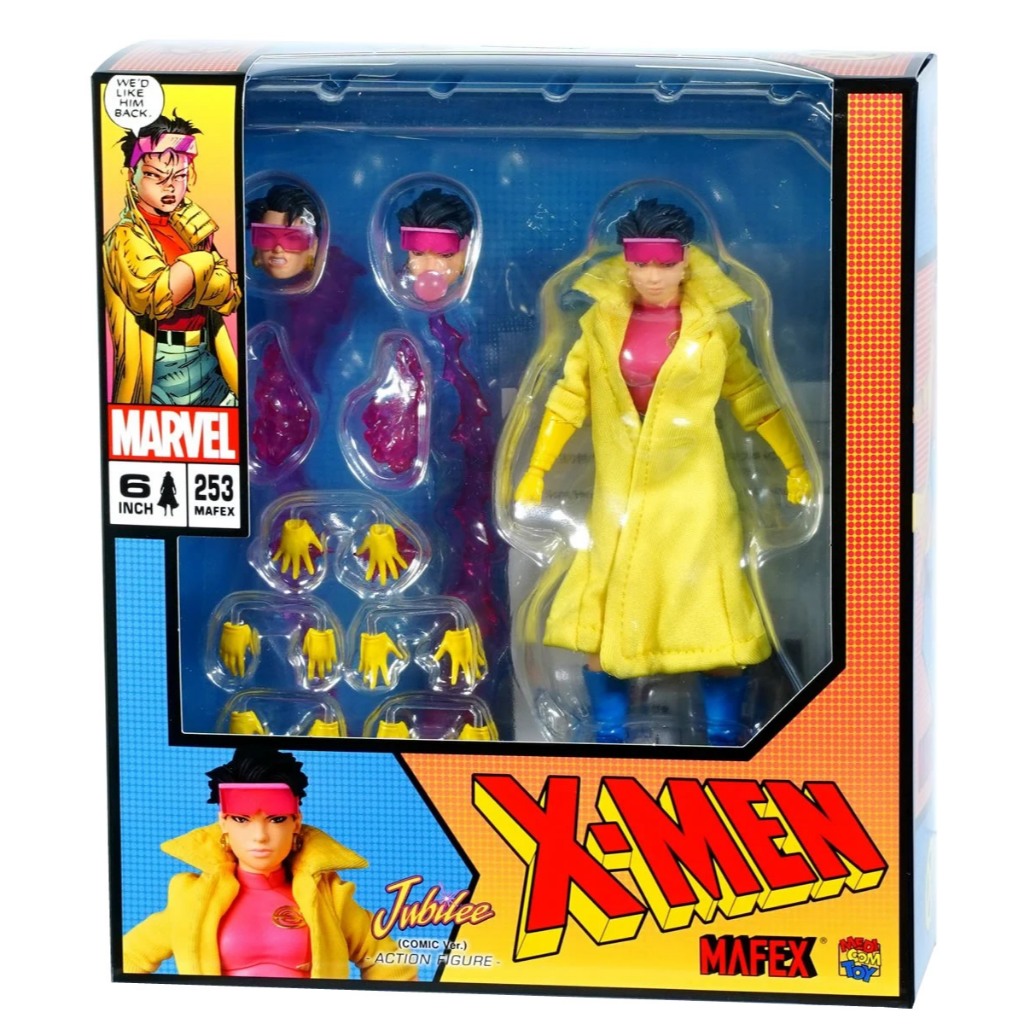 アメコミ MAFEX No.253 JUBILEE COMIC Ver. B Boneca Jubilee Mafex #253 X-men Medicom Toys Jubileu | Shopee Brasil