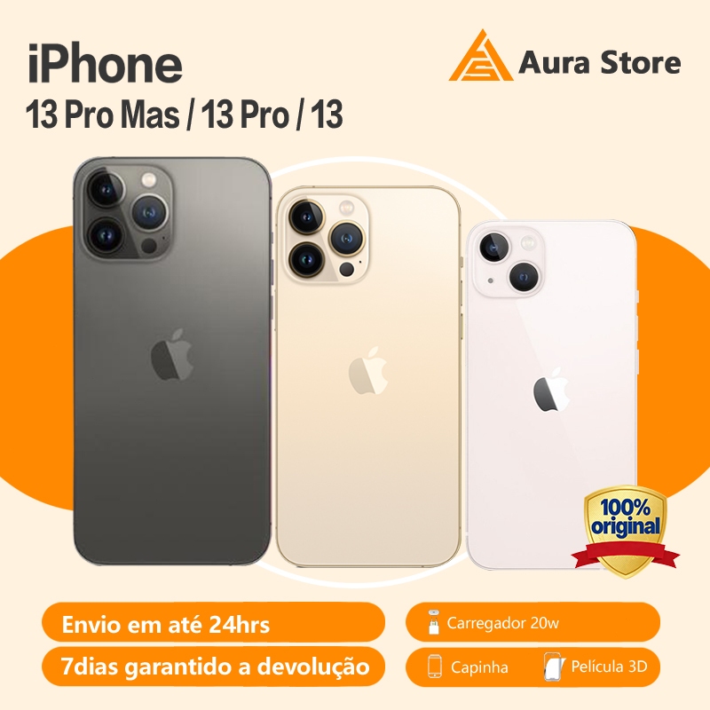 Celular IPhone 13/13 Pro/ 13 Pro Max 128gb E 256GB (VITRINE