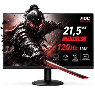 Monitor AOC 21,5" Full HD 120Hz, 1ms, VA, Gaming, Screen+Adaptive-Sync, Flicker-Free, 22B30HM23